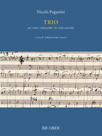 Trio per viola e violoncello | for viola and cello Viola and Cello Book