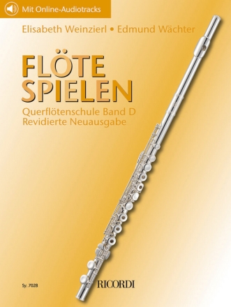 Flte spielen - Querfltenschule Band D (+Online-Audio) fr Flte revidierte Neuausgabe