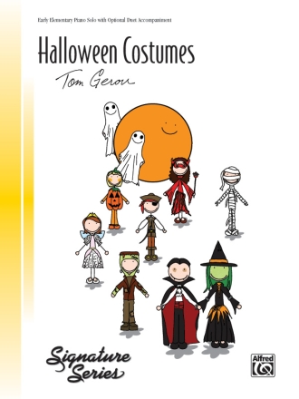 Halloween Costumes  for piano solo