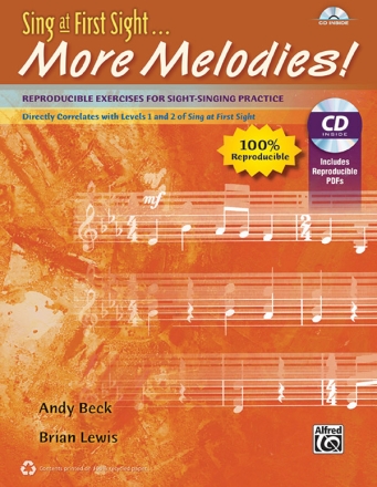 Sing At First Sight More Melodies (+ CD) Choral Basics