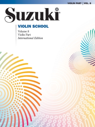 Suzuki Violin School Volume 8 violin part International Edition