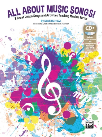 All About Music Songs (with CD) Classroom Materials