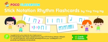 Stick Notation Rhythm Flashcard Classroom Materials