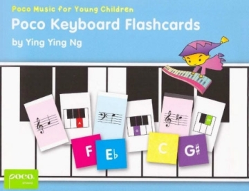 Poco Keyboard Add-On Flashcards Piano teaching material