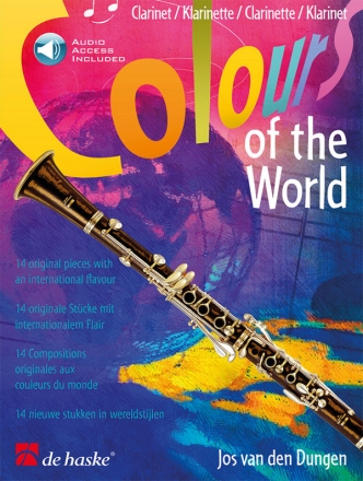 Colours of the World (+Online-Audio) for clarinet