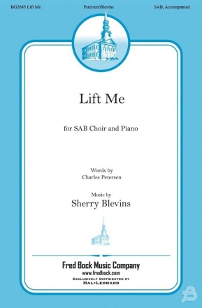 Lift Me SAB Choral Score