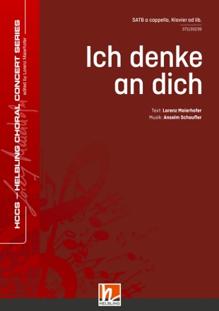 Ich denke an Dich SATB  Chor|Einzel