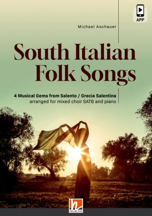 South Italian Folk Songs (+App) for mixed choir and piano score