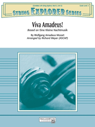 Viva Amadeus! for string orchestra score and parts