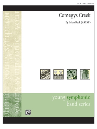 Comegys Creek  for concert band score and parts