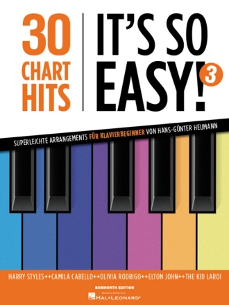 30 Charthits - It's so easy! Vol. 3 fr Klavier