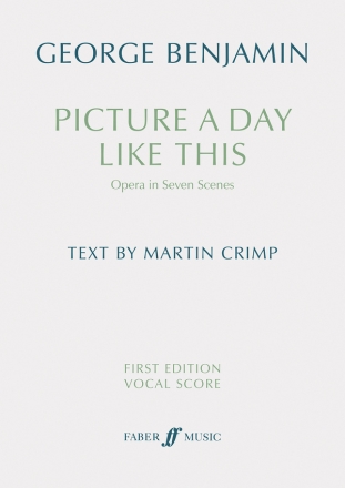 Picture a day like this    vocal score (en)