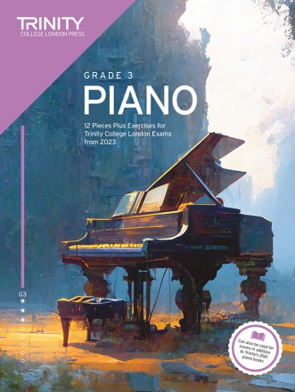 Trinity College London Piano Exam Pieces Plus Exercises from 2023: Grade 3 Piano