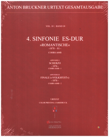 4. Sinfonie Es-Dur Romantische fr groes Orchester Studienpartitur