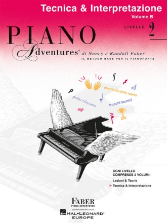 Piano Adventures: Tecnica & Interpret.azioneLivello 2 for piano Text italienisch