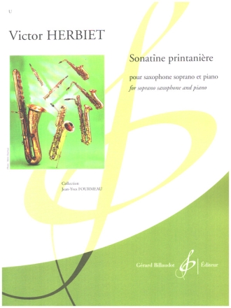 Sonatine printanire pour saxophone soprano et piano