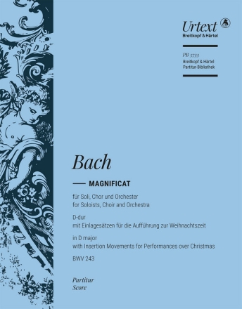 Magnificat D-dur BWV243 fr Soli, gem Chor (SSATB) und Orchester Partitur