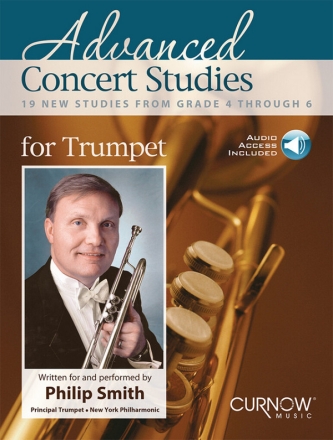 Advanced Concert Studies (+Online Audio) for trumpet