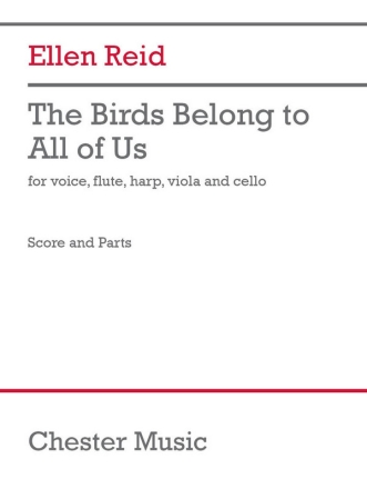 The Birds Belong to All of Us Vocal, Flute, Harp, Viola and Cello Set