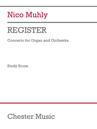 Register Orchestra and Organ Score