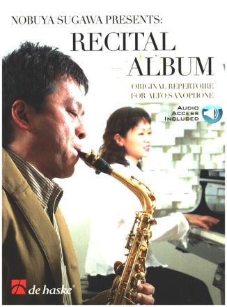 Recital Album (+Online Audio) for alto saxophone