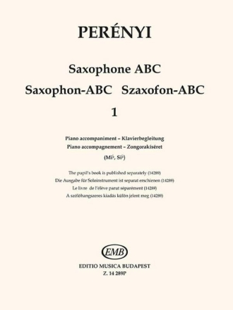 Saxophone-ABC 1 Saxophone and piano Book