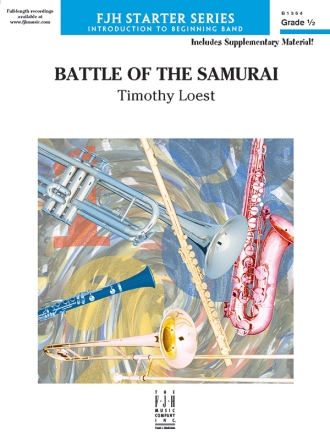 Battle of the Samurai (c/b) Symphonic wind band