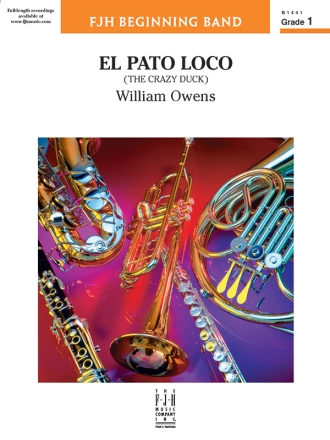 El Pato Loco: The Crazy Duck (c/b) Symphonic wind band