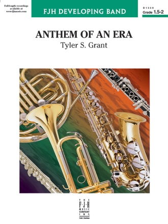 Anthem of an Era (c/b score) Symphonic wind band