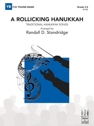 A Rollicking Hanukkah (c/b) Symphonic wind band