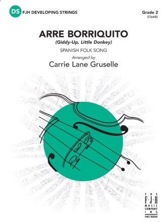 Arre Borriquito  for string orchestra score and parts