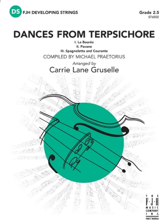 Dances from Terpsichore   for string orchestra score and parts