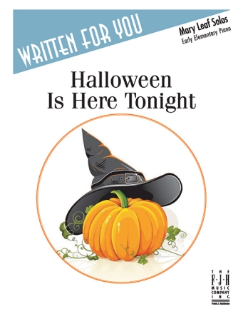 Halloween Is Here Tonight Piano Supplemental