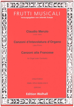 Canzoni d'Intavolatura d'Organo Band 1 fr Orgel (oder Cembalo)