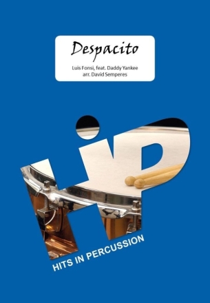 Despacito fr Percussion-Ensemble (6-8 Spieler) Partitur und Stimmen