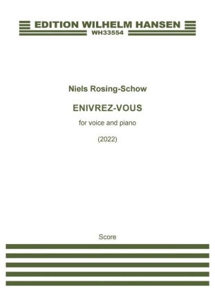 Enivrez-Vous Vocal, Piano and Electronics Score