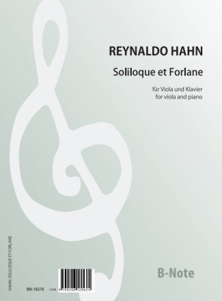 Soliloque et Forlane  fr Viola und Klavier