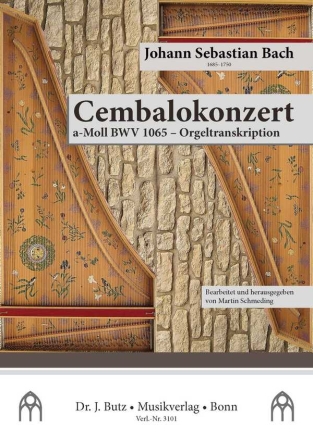 Cembalokonzert a-Moll BWV 1065 fr Orgel solo