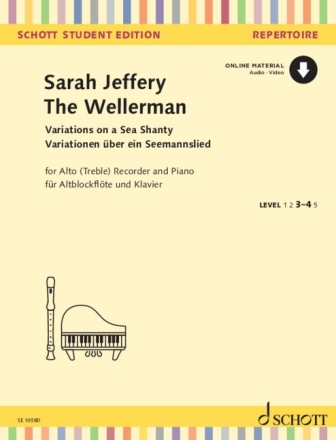 The Wellerman (+Online-Audio) fr Altblockflte und Klavier