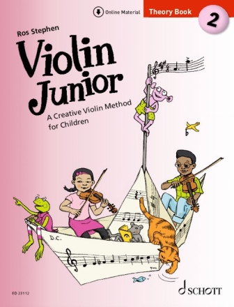 Violin Junior: Theory Book 2  a creative Violin Method Theory Book 2