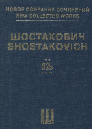 Neue Gesamtausgabe Bd. 062 C op. 27 Volume 62 C Orchester Partitur