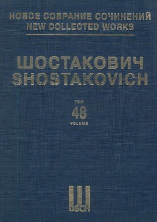 Neue Gesamtausgabe Bd. 048 op. 126 Volume 48 Violoncello und Orchester Partitur