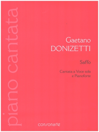 Saffo per voce sola e pianoforte