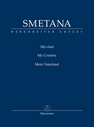 M vlast (Mein Vaterland) fr Orchester Studienpartitur