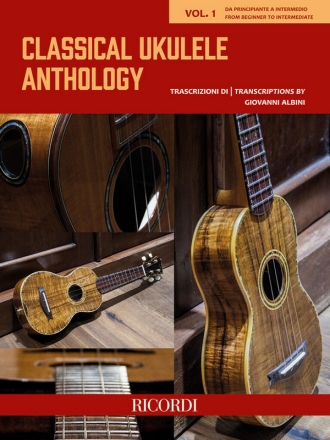 Classical Ukulele Anthology Vol.1 for ukulele (for beginner to intermediate)