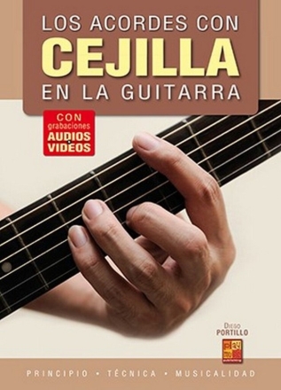 Los acordes con cejilla en la guitarra Guitar Book & Media-Online