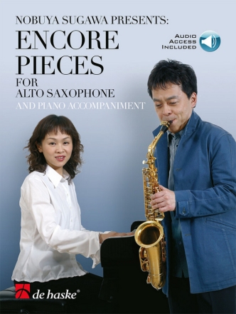 Encore Pieces (+Online Audio) for alto saxophone and piano