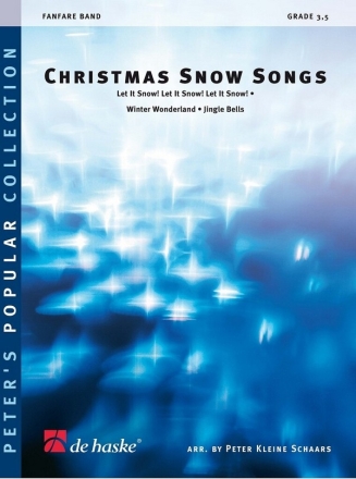 Christmas Snow Songs for fanfare band score