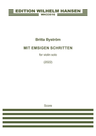 Mit Emsigen Schritten Violin Book