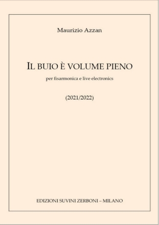 Il buio  volume pieno Accordion and Live Electronics Score